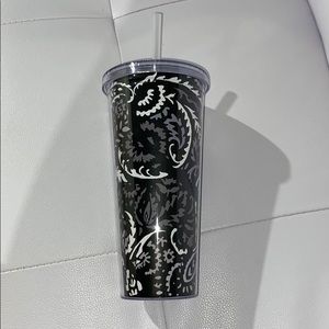vera bradley cup with straw